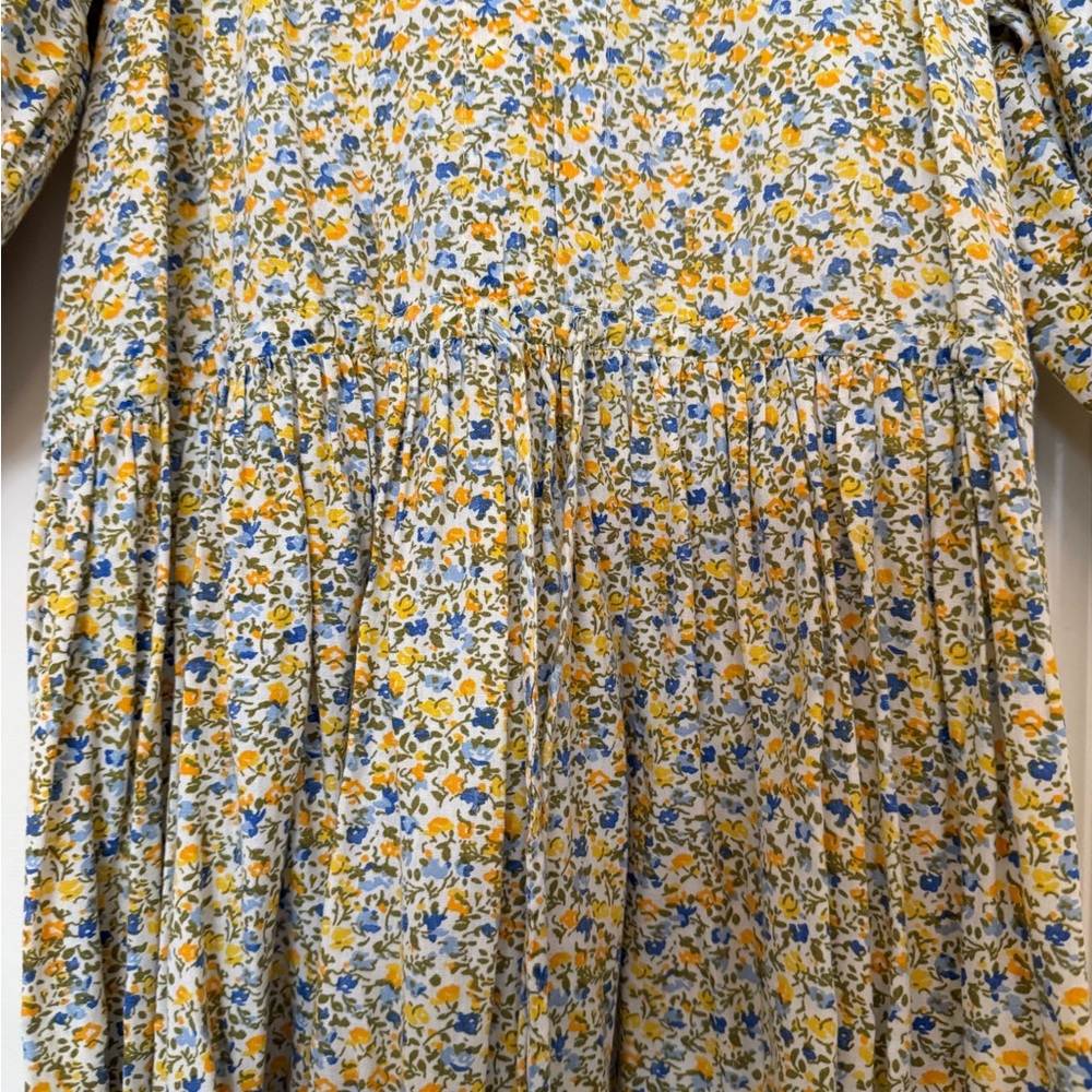 Seraphina London Floral Yellow & Blue Midi Dress. Size XS. NWOT. - Picture 4 of 5